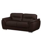 2-Sitzer Sofa Benevent Kunstleder Braun