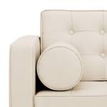 Sofa Chelsea (2-Sitzer) Echtleder Echtleder Gad: Creme - Kufen