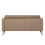 Sofa Chelsea (2-Sitzer) Echtleder Echtleder Gad: Taupe - Kufen