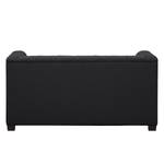 Sofa Grand (2-Sitzer) Webstoff Stoff Selva: Anthrazit