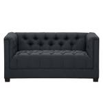 Sofa Grand (2-Sitzer) Webstoff Stoff Ramira: Anthrazit