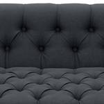 Sofa Grand (2-Sitzer) Webstoff Stoff Ramira: Anthrazit