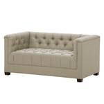 Sofa Grand (2-Sitzer) Webstoff Stoff Selva: Beige