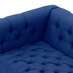 Sofa Grand (2-Sitzer) Webstoff Stoff Ramira: Blau