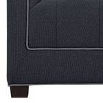 Sofa Grand Duo (2-Sitzer) Webstoff Webstoff Milan: Anthrazit