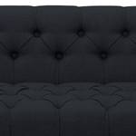 Sofa Grand Duo (2-Sitzer) Webstoff Stoff Ramira: Anthrazit