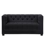 Sofa Grand Duo (2-Sitzer) Webstoff Stoff Selva: Anthrazit