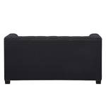 Sofa Grand Duo (2-Sitzer) Webstoff Stoff Selva: Anthrazit