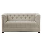 Sofa Grand Duo (2-Sitzer) Webstoff Stoff Selva: Beige