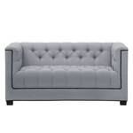 Sofa Grand Duo (2-Sitzer) Webstoff Webstoff Milan: Hellgrau