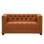 Sofa Grand (2-Sitzer) Webstoff Webstoff Milan: Rostbraun