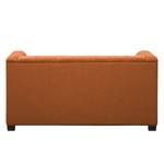 Sofa Grand (2-Sitzer) Webstoff Webstoff Milan: Rostbraun