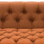 Sofa Grand (2-Sitzer) Webstoff Webstoff Milan: Rostbraun