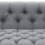 Sofa Grand (2-Sitzer) Webstoff Stoff Ramira: Silber