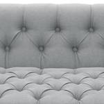 Sofa Grand (2-Sitzer) Webstoff Stoff Selva: Silbergrau