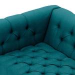 Sofa Grand (2-Sitzer) Webstoff Stoff Ramira: Türkis