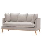 Sofa Sulviken (3-Sitzer) Webstoff Stoff Mera: Beige-Grau