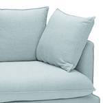 Sofa Sulviken (3-Sitzer) Webstoff Stoff Mera: Hellblau