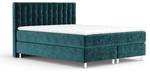 Boxspringbett Sorrento Petrol - Breite: 180 cm