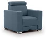 Sessel CANTON Stoff Liverpool Blau