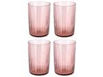 Wasserglas Kusintha 4er Set Pink