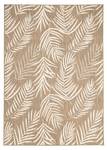 In- & Outdoor Teppich Malta Leaves Beige - 160 x 230 cm