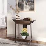 Table Console Dominus Marron - Bambou - 32 x 82 x 82 cm