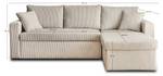 Ecksofa CYRUS Beige