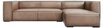 Ecksofa AGAWA 4 Sitzplätze Beige