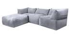 4pc Tetra Sitzsack, modulares Ecksofa,