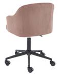 Fauteuil de bureau BARNABE Rose foncé