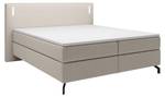 Boxspringbett LANCO Beige - Breite: 160 cm