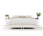 Boxspringbett Sub Beige - Breite: 200 cm