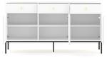 Sideboard MAGGIORE SB154 3D3D Schwarz - Weiß