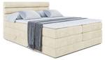 Boxspringbett CELESTIA KING Ecru - Breite: 120 cm