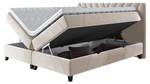 Boxspringbett Romantic Beige - Breite: 152 cm