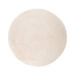 Flauschiger Teppich R Cozy Creme - 80 x 80 cm