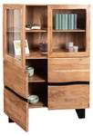 Highboard KYOTO I Beige - Massivholz - Holzart/Dekor - 103 x 16 x 45 cm