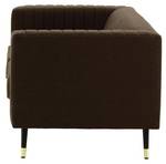 Zweisitzer-Sofa Slender Braun