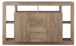 Sideboard Rimini Braun - Holzwerkstoff - 40 x 102 x 172 cm