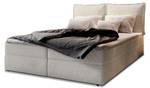 Boxspringbett LENTE Beige - Breite: 140 cm