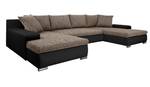 Ecksofa Boca U Form Braun - Breite: 350 cm