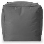 Sitzsack-Hocker Pouf "Cube" 40x40x40cm Grau