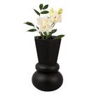 Vase Deko Geo Crown  - Schwarz