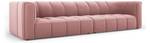 modulares Sofa SERENA 4 Sitzplätze Pink