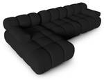 modulares Ecksofa BELLIS 4 Sitzplätze Schwarz