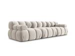 modulares Sofa BELLIS 3 Sitzplätze Hochglanz Beige