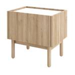 Nachttisch SITOLI Beige - Holzwerkstoff - 37 x 48 x 50 cm