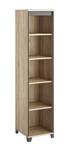 Bibliothèque Mambo Beige - Bois manufacturé - 46 x 187 x 42 cm