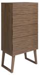 Walnussholz Chiffonnier Braun - Holzart/Dekor - Holz teilmassiv - 59 x 120 x 45 cm